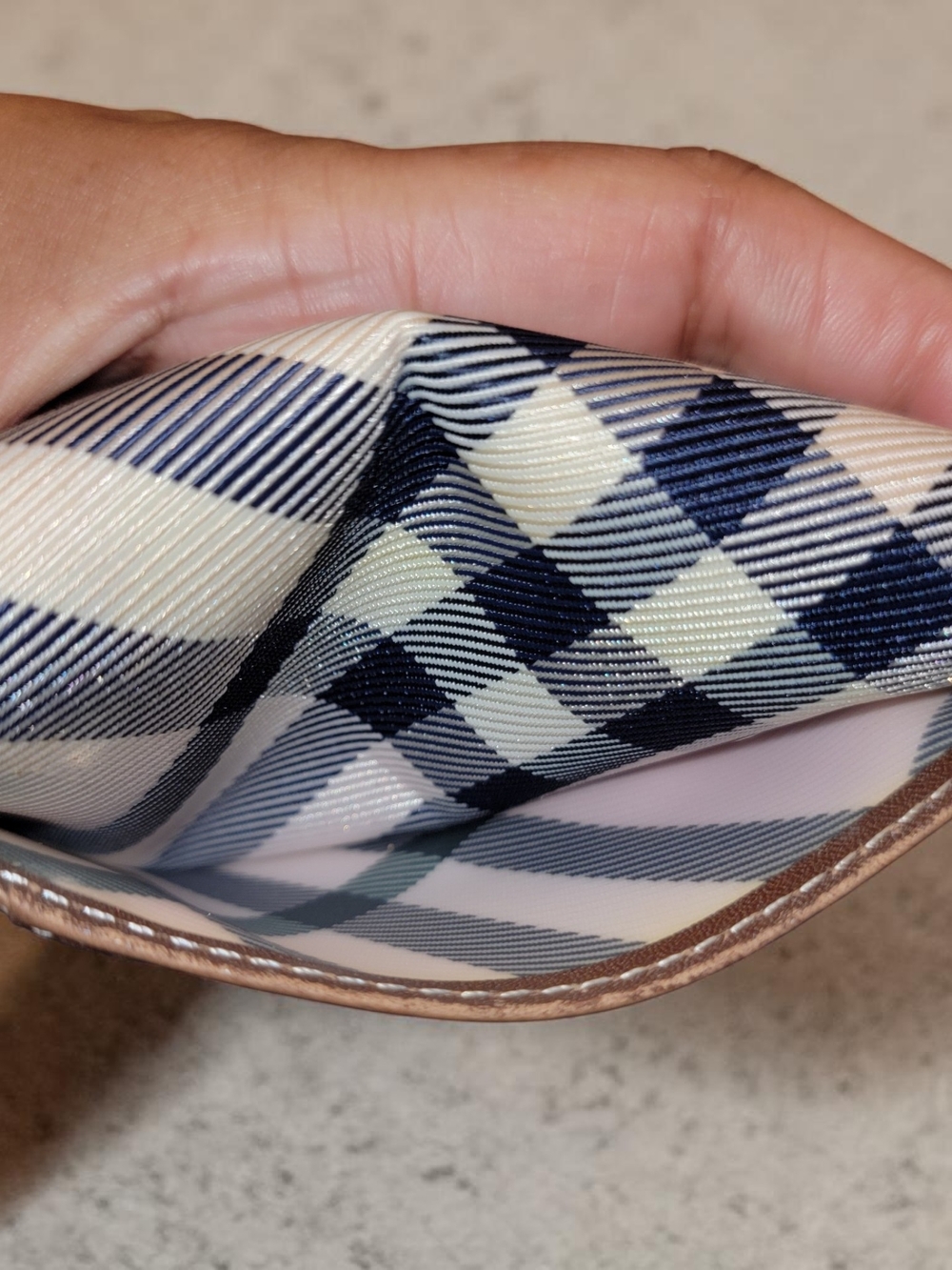 Burberry Blue Label Nova Check Wallet - Japan Exclusive - Picture 4 of 6